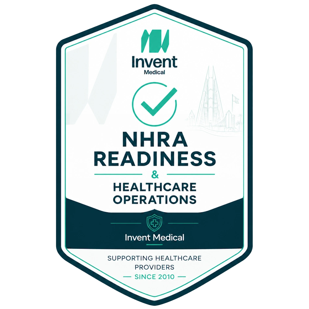Invent Medical NHRA Readiness and Healthcare Operations Badge