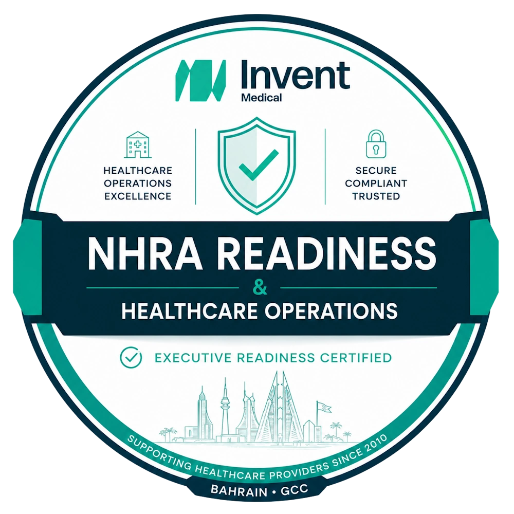 Invent Medical NHRA Readiness & Healthcare Operations Badge