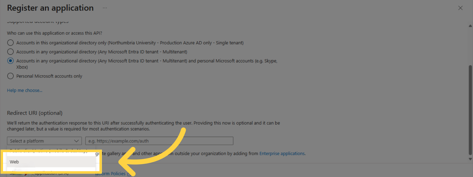 الخطوة 16 - Outlook OAuth