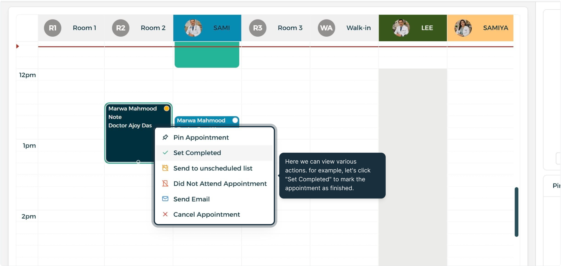 Step 18 - Right-Click Actions