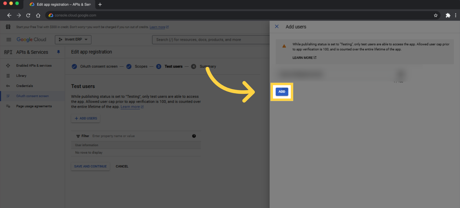 Step 20 - Google OAuth