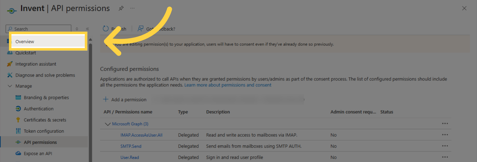 Step 26 - Outlook OAuth
